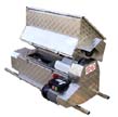 stainless steel crusher/destemmer mod. DE inox - liftable hopper
