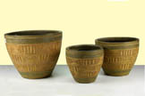 porta vasi in ceramica, set di e porta vasi, cache pot