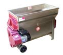 stainless steel crusher/destemmer mod. ZETA 30/A inox, provided with pump, without rollers